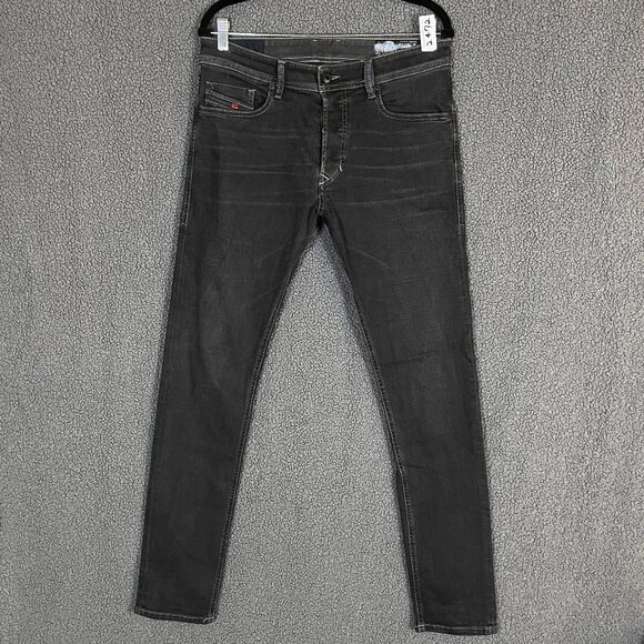 Diesel Tepphar Slim Carrot Stretch Jeans - Men's Size 31*32 - Gray - Picture 1 of 11